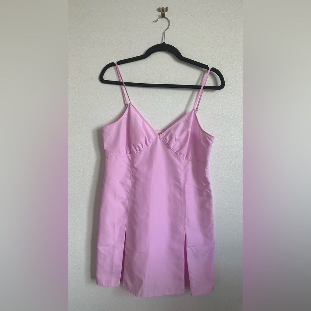 OPEN EDIT pink minidress